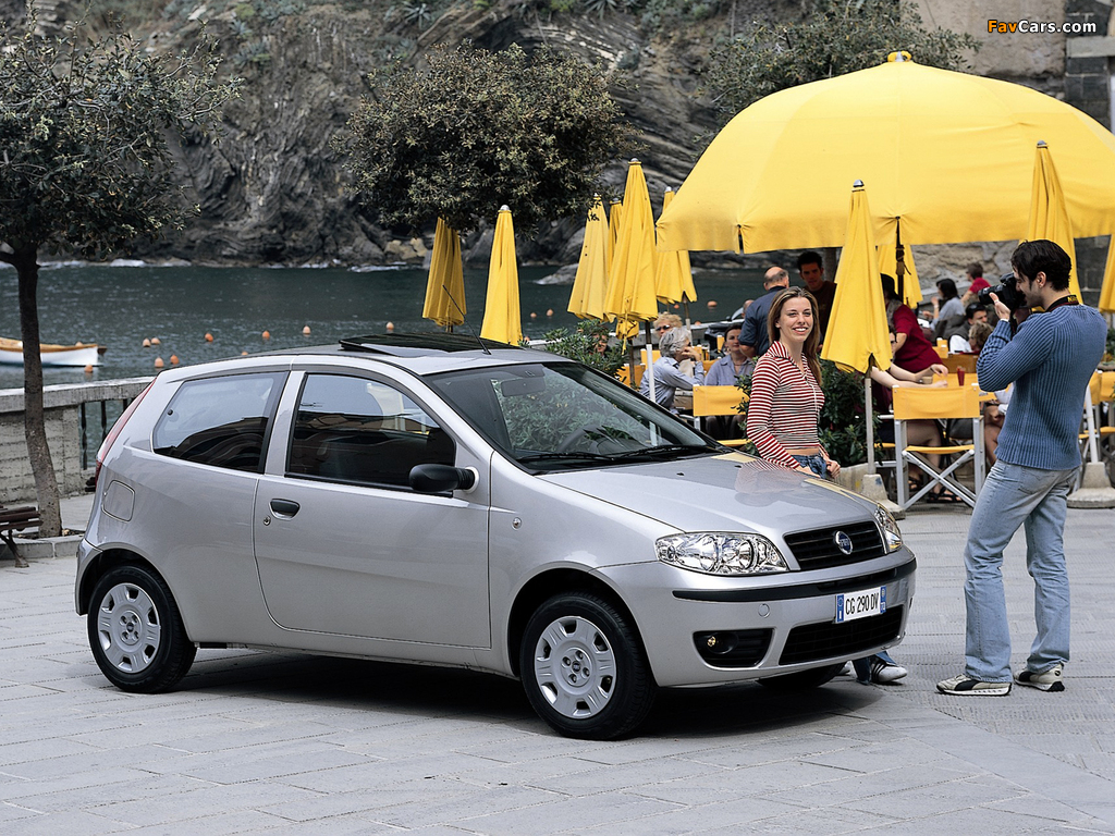 Images of Fiat Punto 3-door (188) 2003–07 (1024 x 768)