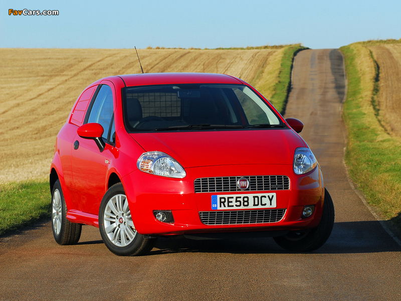Images of Fiat Grande Punto Van UK-spec (199) 2007–12 (800 x 600)