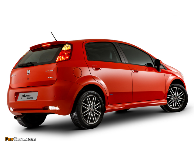 Images of Fiat Punto Sporting BR-spec (310) 2007–12 (640 x 480)