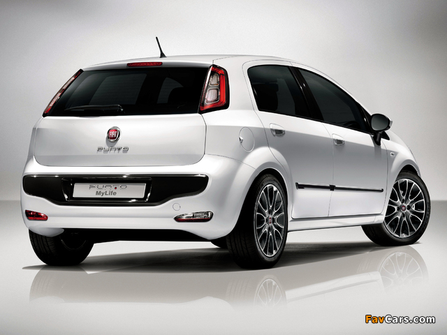 Images of Fiat Punto MyLife (199) 2010–12 (640 x 480)