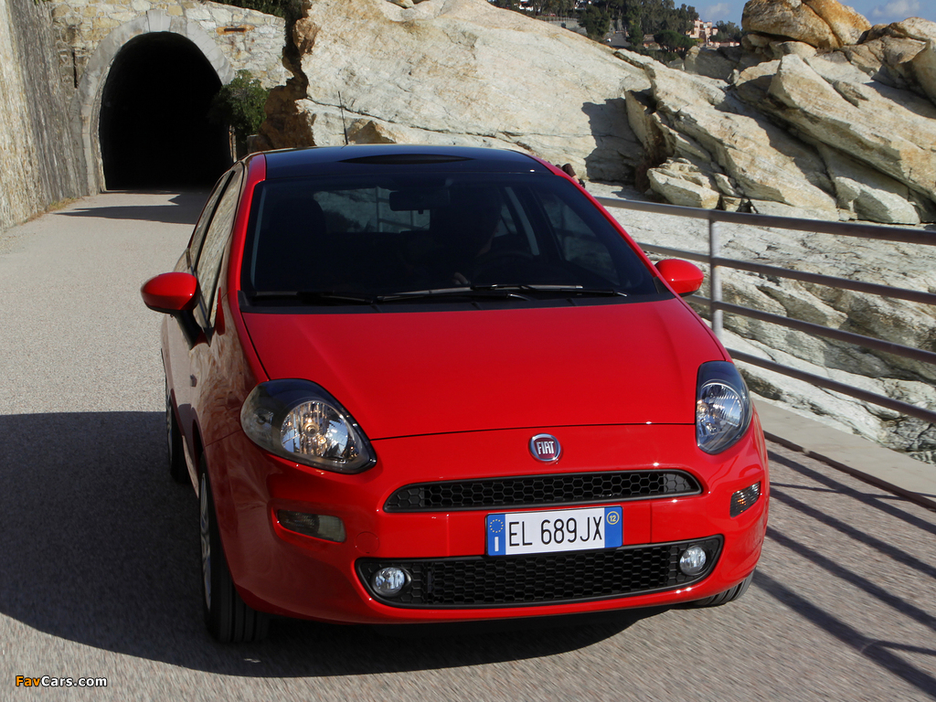 Images of Fiat Punto 3-door (199) 2012 (1024 x 768)