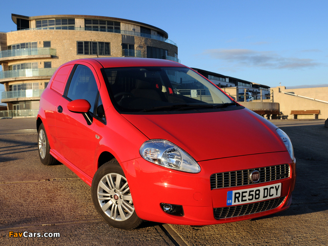 Photos of Fiat Grande Punto Van UK-spec (199) 2007–12 (640 x 480)