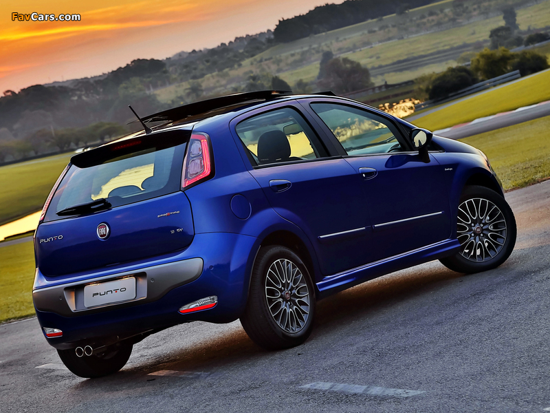 Photos of Fiat Punto Sporting BR-spec (310) 2012 (800 x 600)