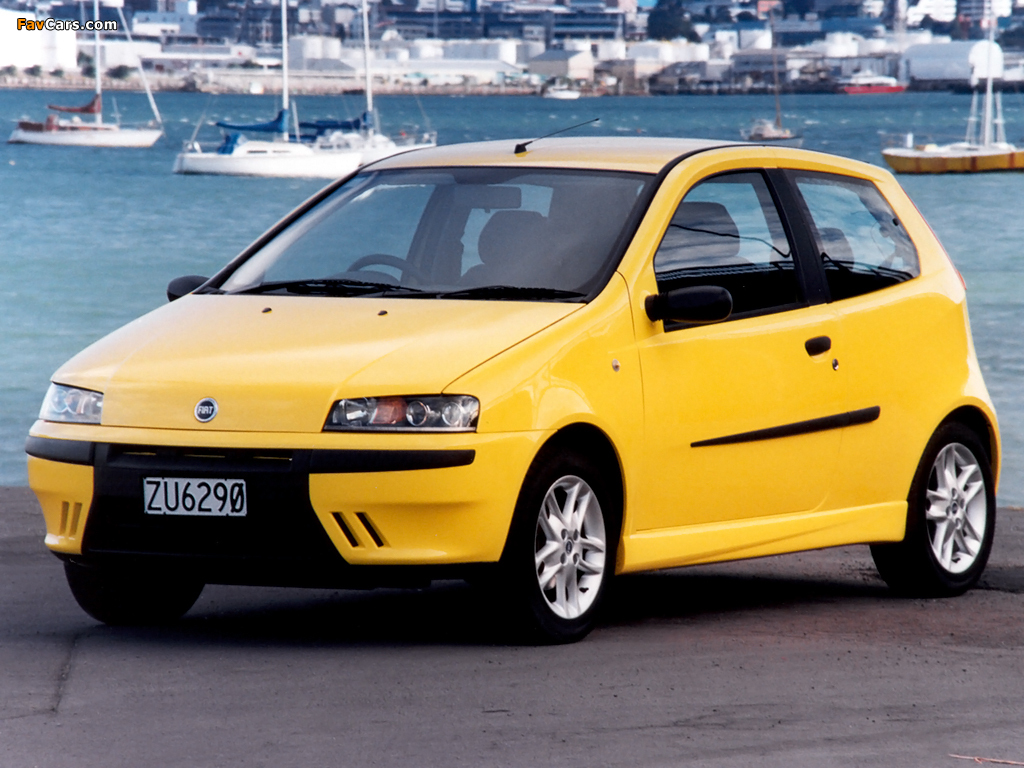 Pictures of Fiat Punto Sporting NZ-spec (188) 2002–03 (1024 x 768)