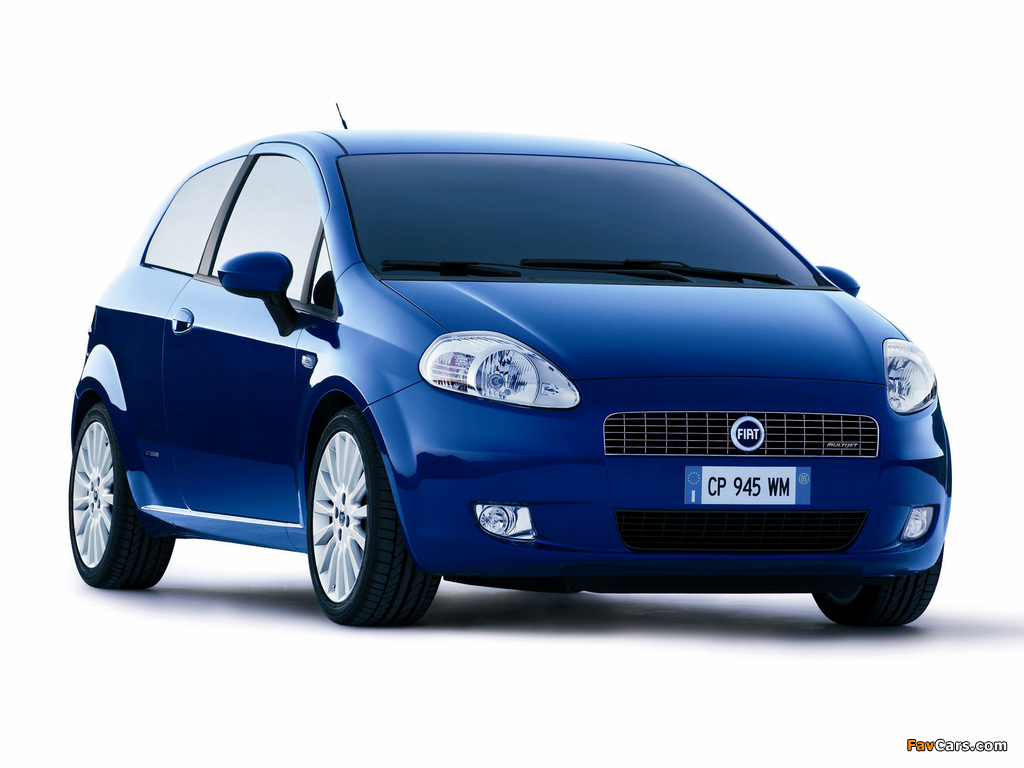 Pictures of Fiat Grande Punto 3-door (199) 2005–12 (1024 x 768)