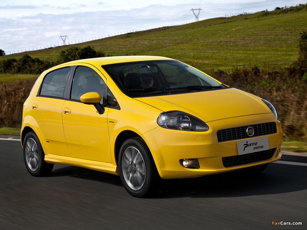 Pictures of Fiat Punto Sporting BR-spec (310) 2007–12 (1024 x 768)