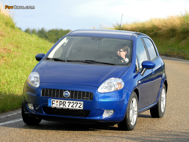 Pictures of Fiat Grande Punto T-Jet 5-door (199) 2007–09 (640 x 480)