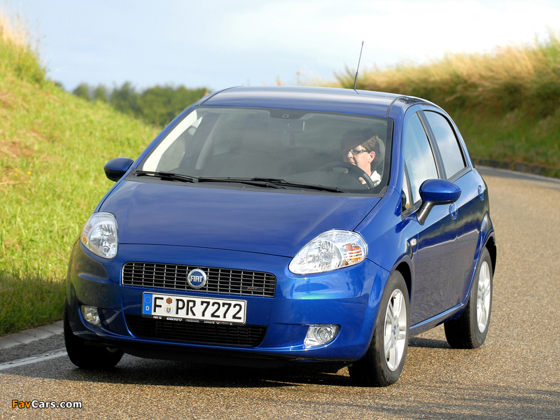 Pictures of Fiat Grande Punto T-Jet 5-door (199) 2007–09 (800 x 600)