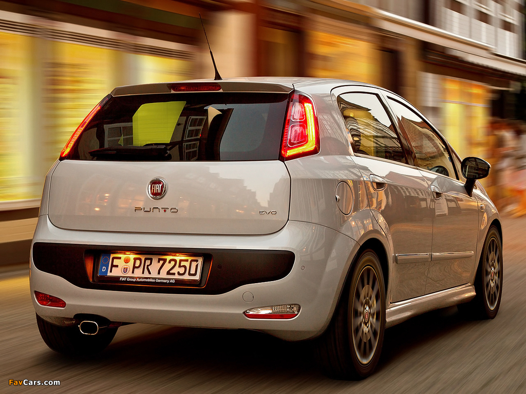 Pictures of Fiat Punto Evo 5-door (199) 2009–12 (1024 x 768)