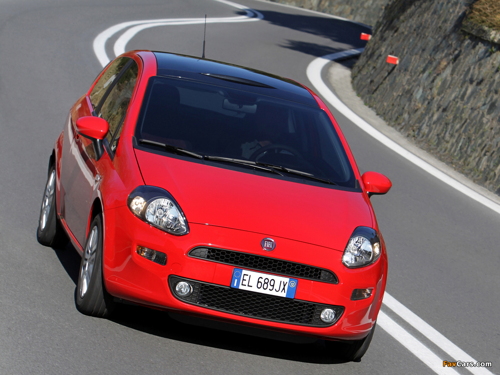 Pictures of Fiat Punto 3-door (199) 2012 (1024 x 768)