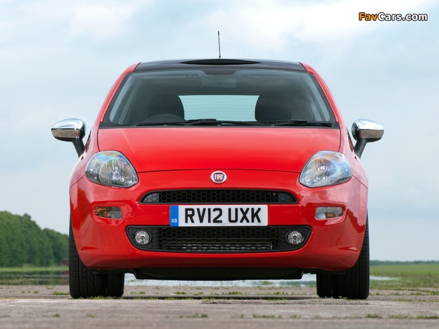 Pictures of Fiat Punto 3-door UK-spec (199) 2012 (640 x 480)