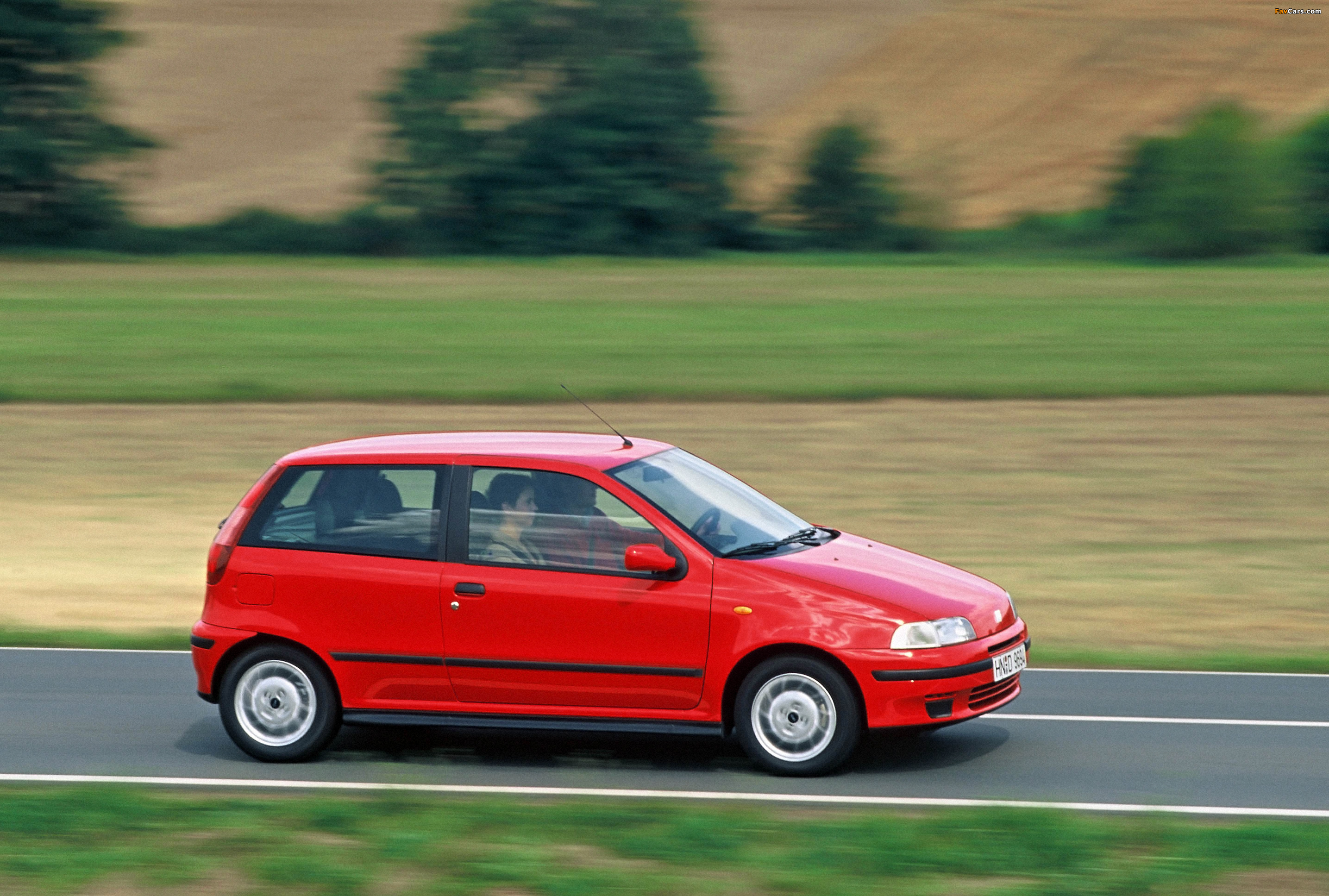 Fiat Punto Sporting (176) 1995–1997 wallpapers (2870 x 1935)