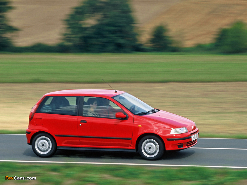 Fiat Punto Sporting (176) 1995–1997 wallpapers (800 x 600)