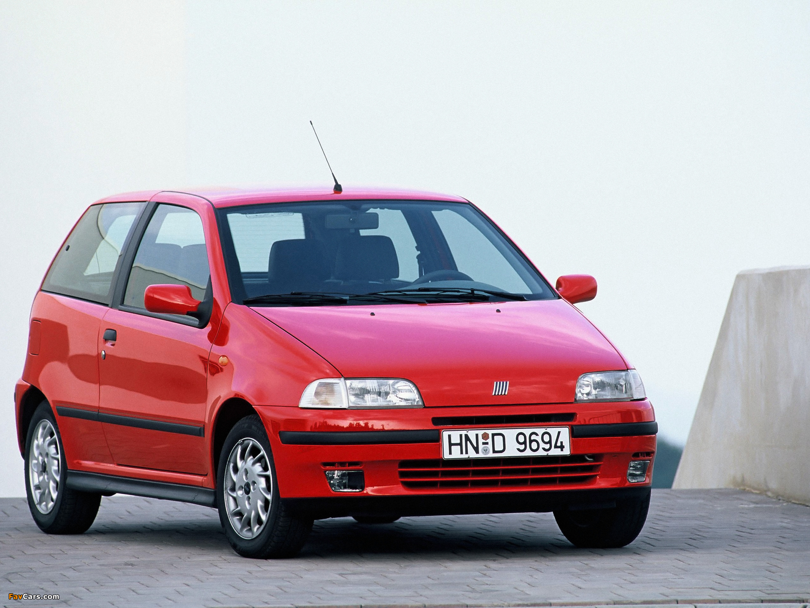 Fiat Punto Sporting (176) 1995–1997 wallpapers (1600 x 1200)