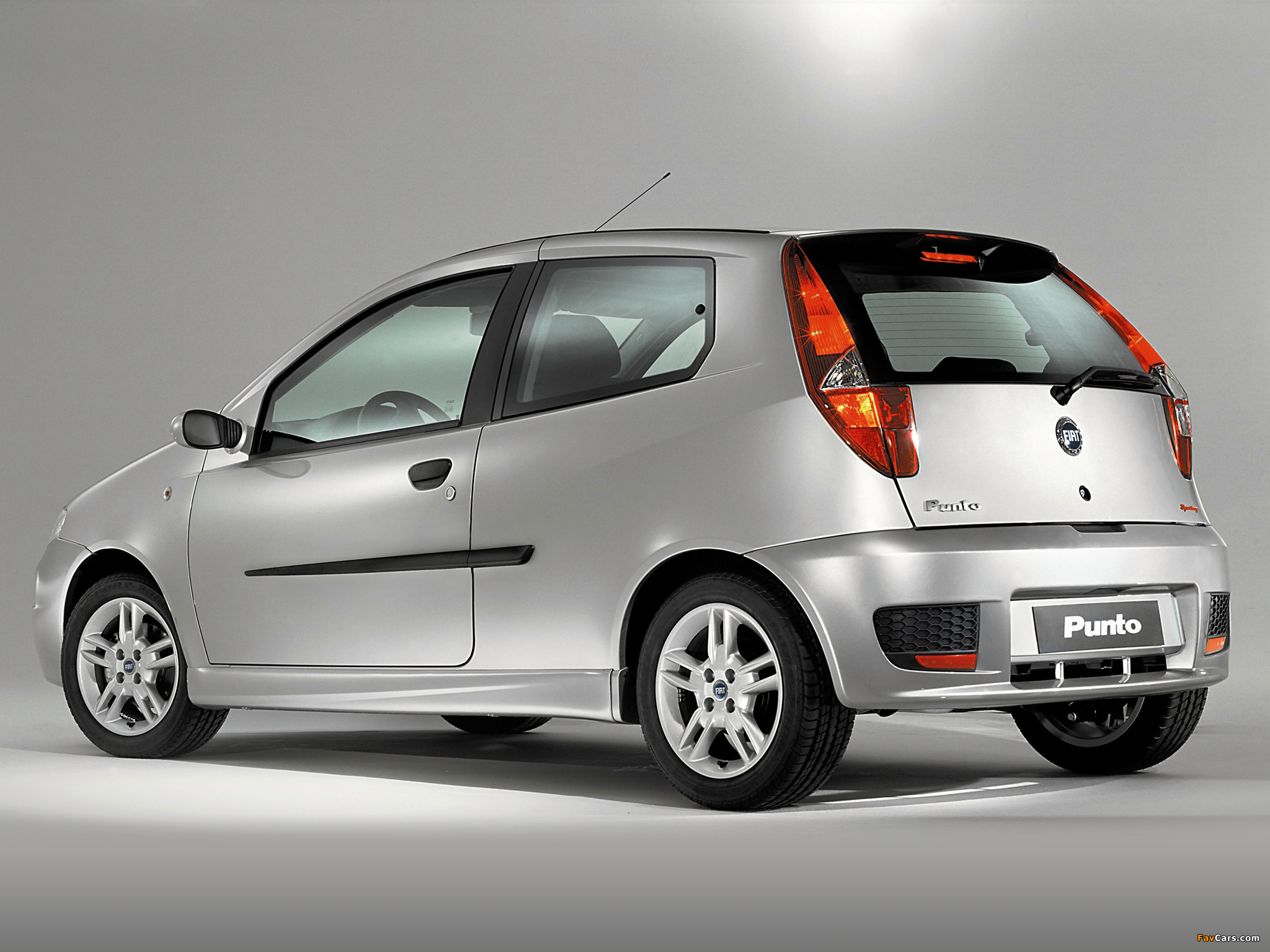 Fiat Punto Sporting (188) 2003–05 wallpapers (2048 x 1536)