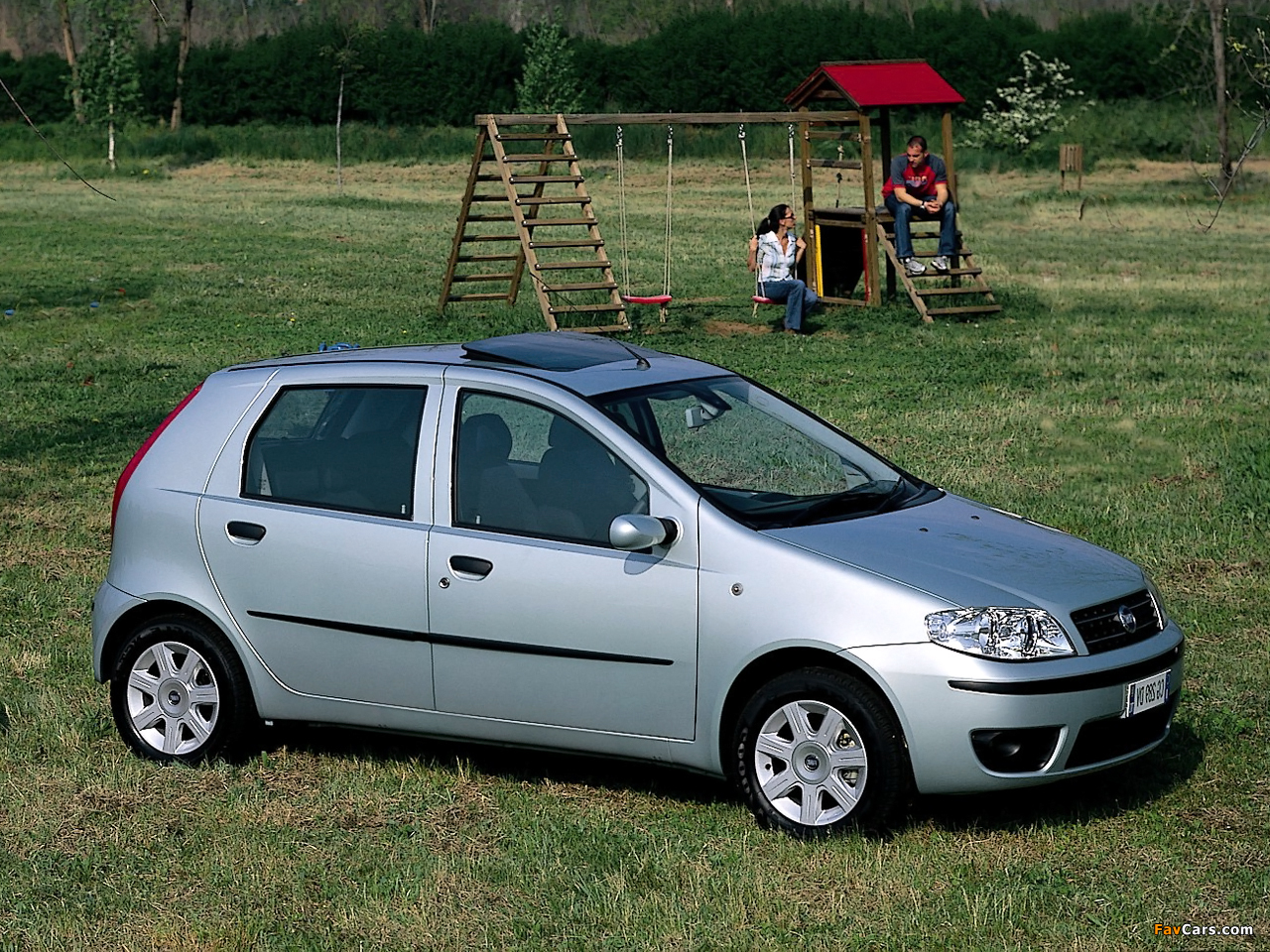 Fiat Punto 5-door (188) 2003–07 wallpapers (1280 x 960)