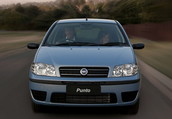 Fiat Punto 5-door ZA-spec (188) 2003–05 wallpapers