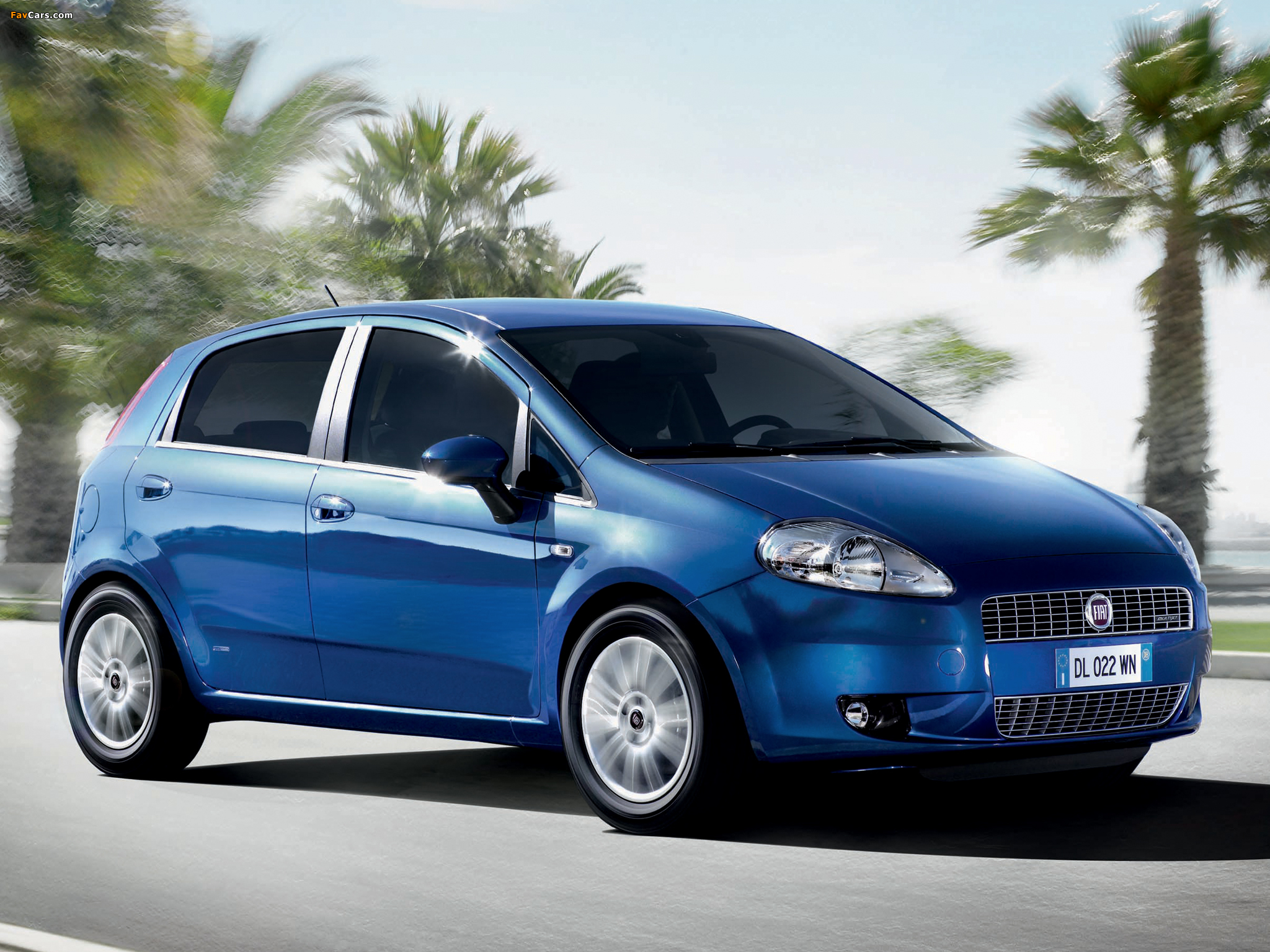 Fiat Grande Punto 5-door (199) 2005–12 wallpapers (2048 x 1536)