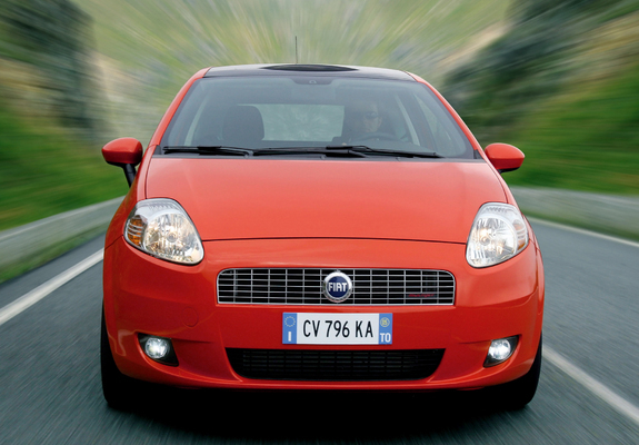 Fiat Grande Punto 3-door (199) 2005–12 wallpapers