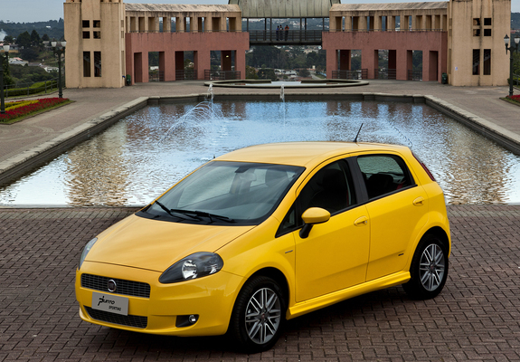 Fiat Punto Sporting BR-spec (310) 2007–12 wallpapers