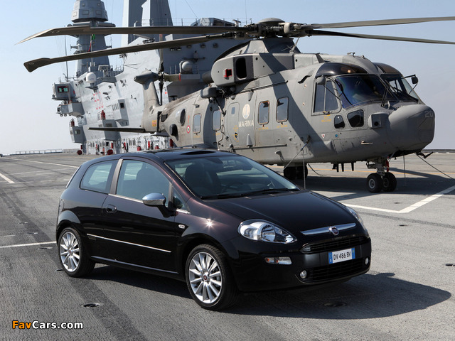 Fiat Punto Evo 3-door (199) 2009–12 wallpapers (640 x 480)