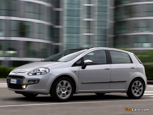 Fiat Punto Evo 5-door (199) 2009–12 wallpapers (640 x 480)