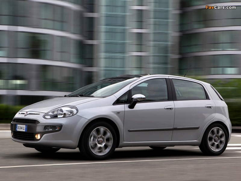 Fiat Punto Evo 5-door (199) 2009–12 wallpapers (800 x 600)