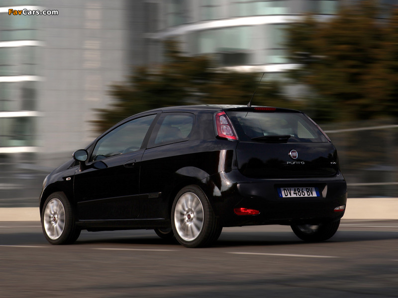 Fiat Punto Evo 3-door (199) 2009–12 wallpapers (800 x 600)