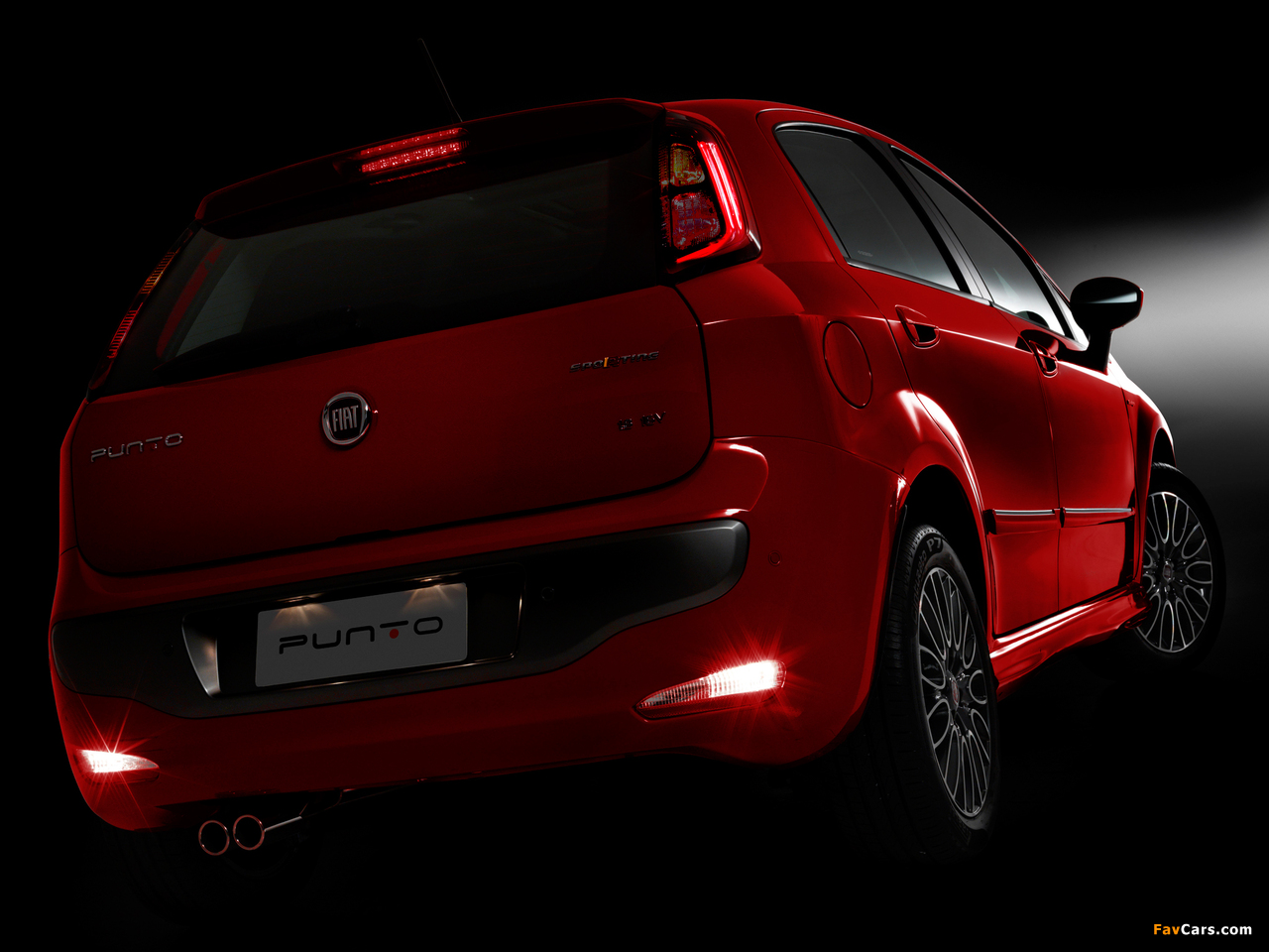 Fiat Punto Sporting BR-spec (310) 2012 wallpapers (1280 x 960)