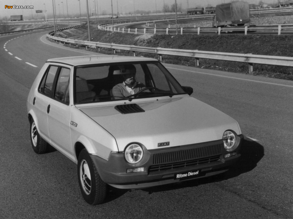 Fiat Ritmo Diesel 1980–82 wallpapers (1024 x 768)