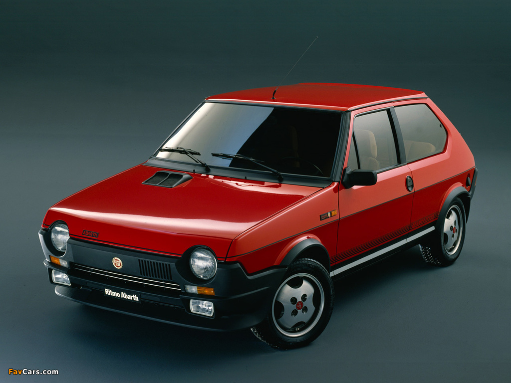 Images of Fiat Ritmo 125TC Abarth 1981–82 (1024 x 768)