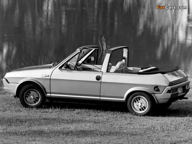 Photos of Fiat Ritmo Cabrio Prototipo 1980 (640 x 480)
