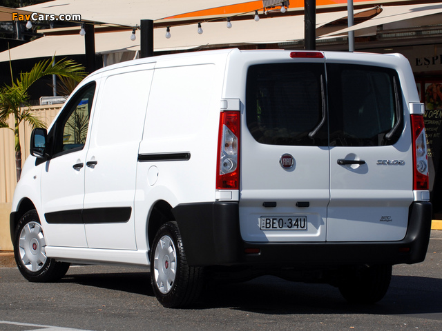 Fiat Scudo Van LWB AU-spec 2007 wallpapers (640 x 480)