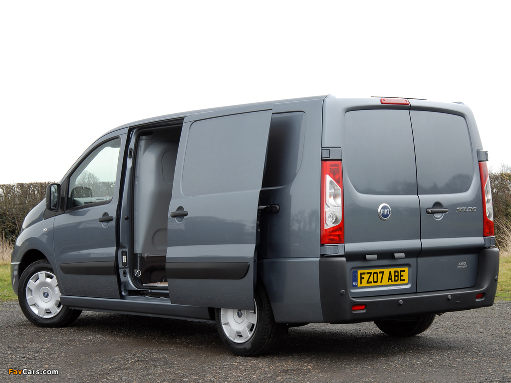 Fiat Scudo Van UK-spec 2007 wallpapers (1024 x 768)