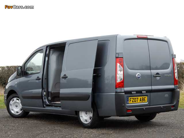 Fiat Scudo Van UK-spec 2007 wallpapers (640 x 480)