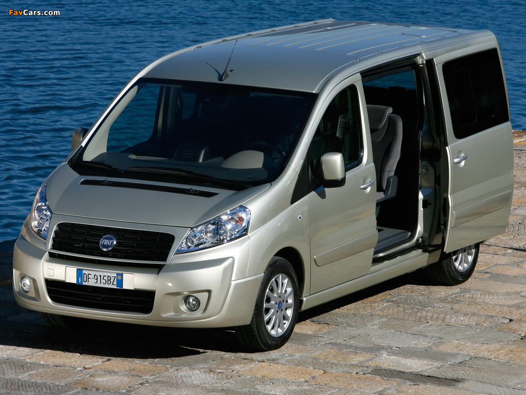 Fiat Scudo Panorama 2007 wallpapers (1024 x 768)
