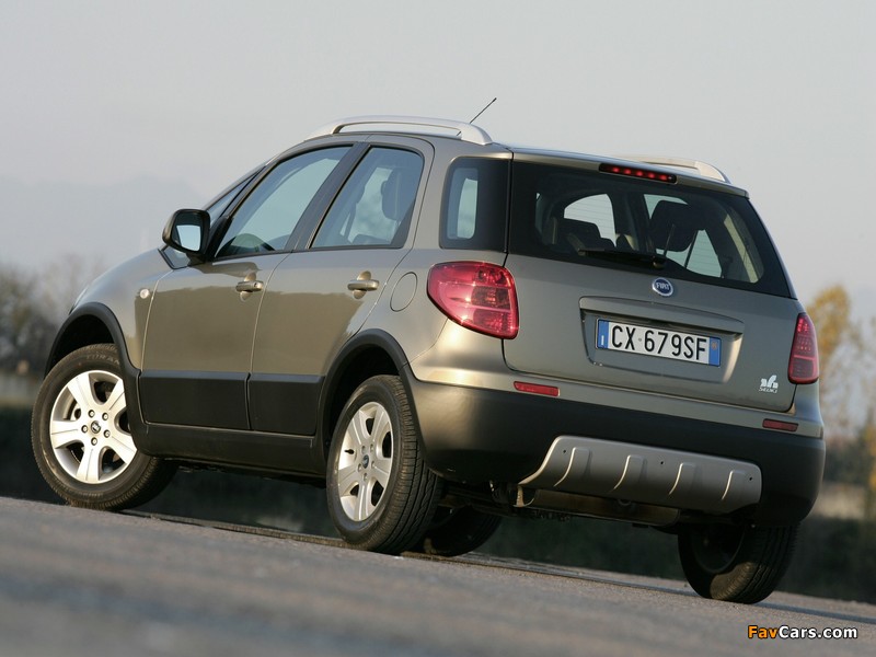 Fiat Sedici 2005–09 images (800 x 600)