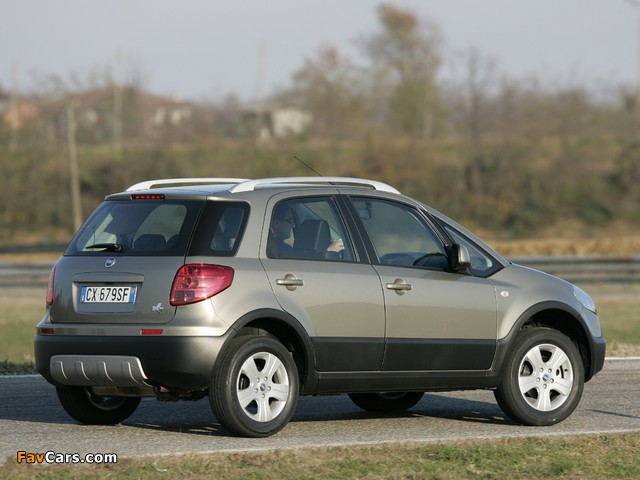 Fiat Sedici 2005–09 images (640 x 480)