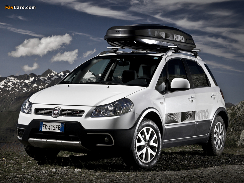 Fiat Sedici Nitro (189) 2012 wallpapers (800 x 600)