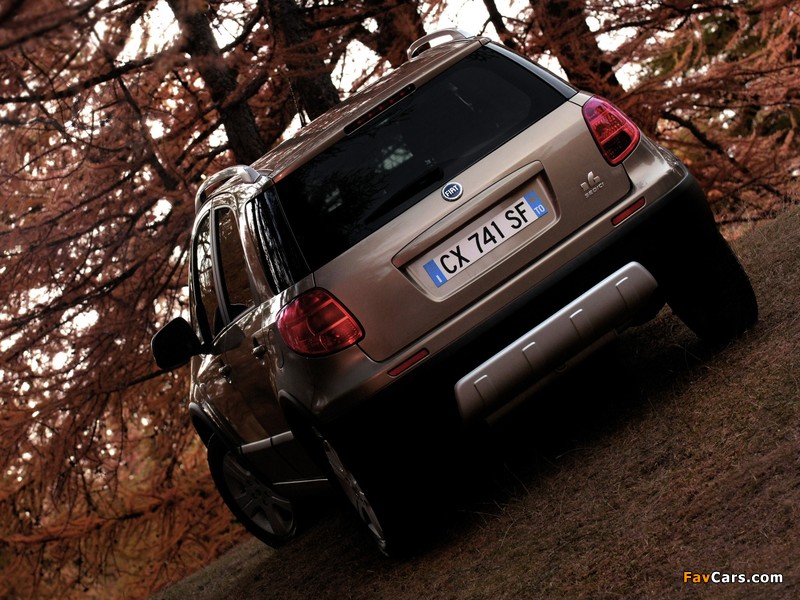 Pictures of Fiat Sedici 2005–09 (800 x 600)