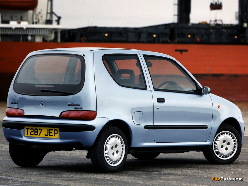 Fiat Seicento UK-spec 1998–2001 pictures (800 x 600)