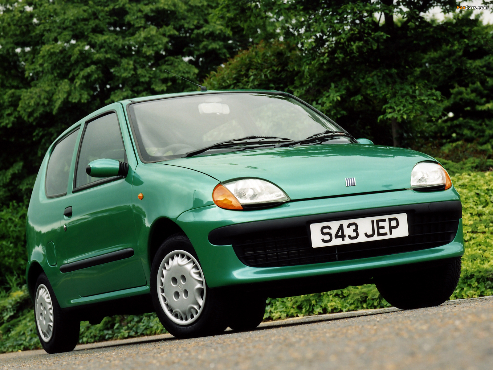 Fiat Seicento UK-spec 1998–2001 pictures (1600 x 1200)