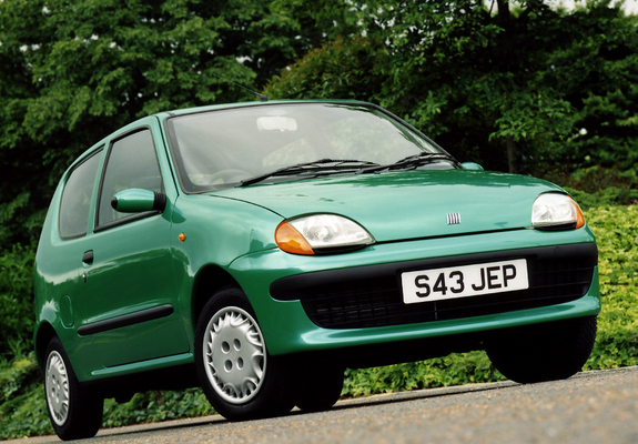 Fiat Seicento UK-spec 1998–2001 pictures
