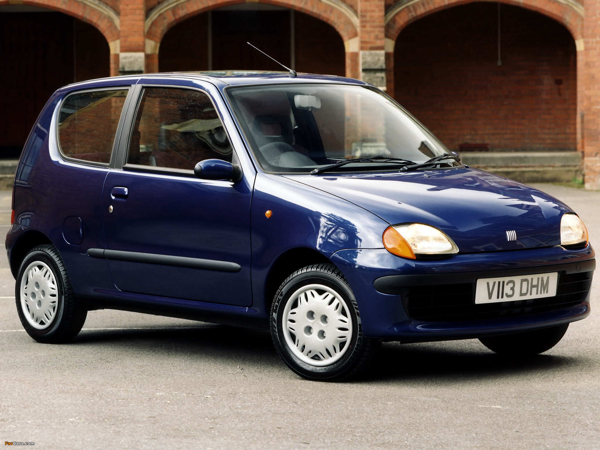 Fiat Seicento UK-spec 1998–2001 wallpapers (2048 x 1536)