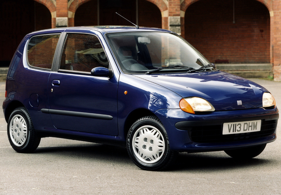 Fiat Seicento UK-spec 1998–2001 wallpapers