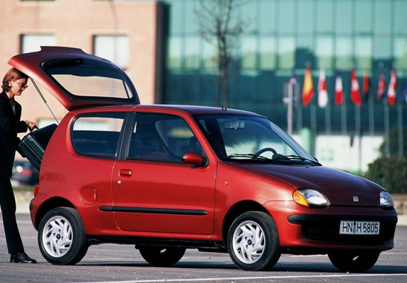 Fiat Seicento (187) 1998–2001 wallpapers