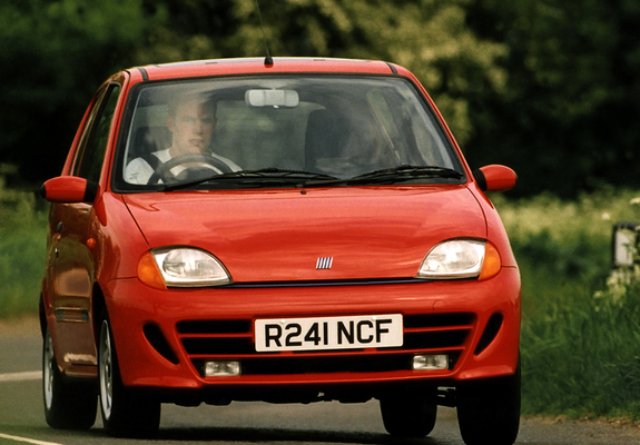 Fiat Seicento Sporting UK-spec 1998–2001 wallpapers