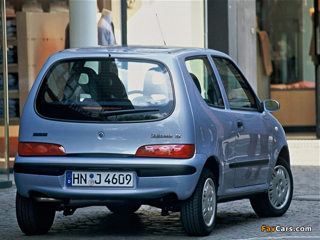 Fiat Seicento 2001–04 pictures (640 x 480)