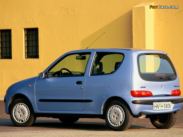 Photos of Fiat Seicento (187) 1998–2001 (640 x 480)