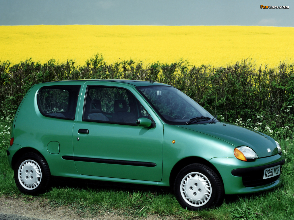 Photos of Fiat Seicento UK-spec 1998–2001 (1024 x 768)